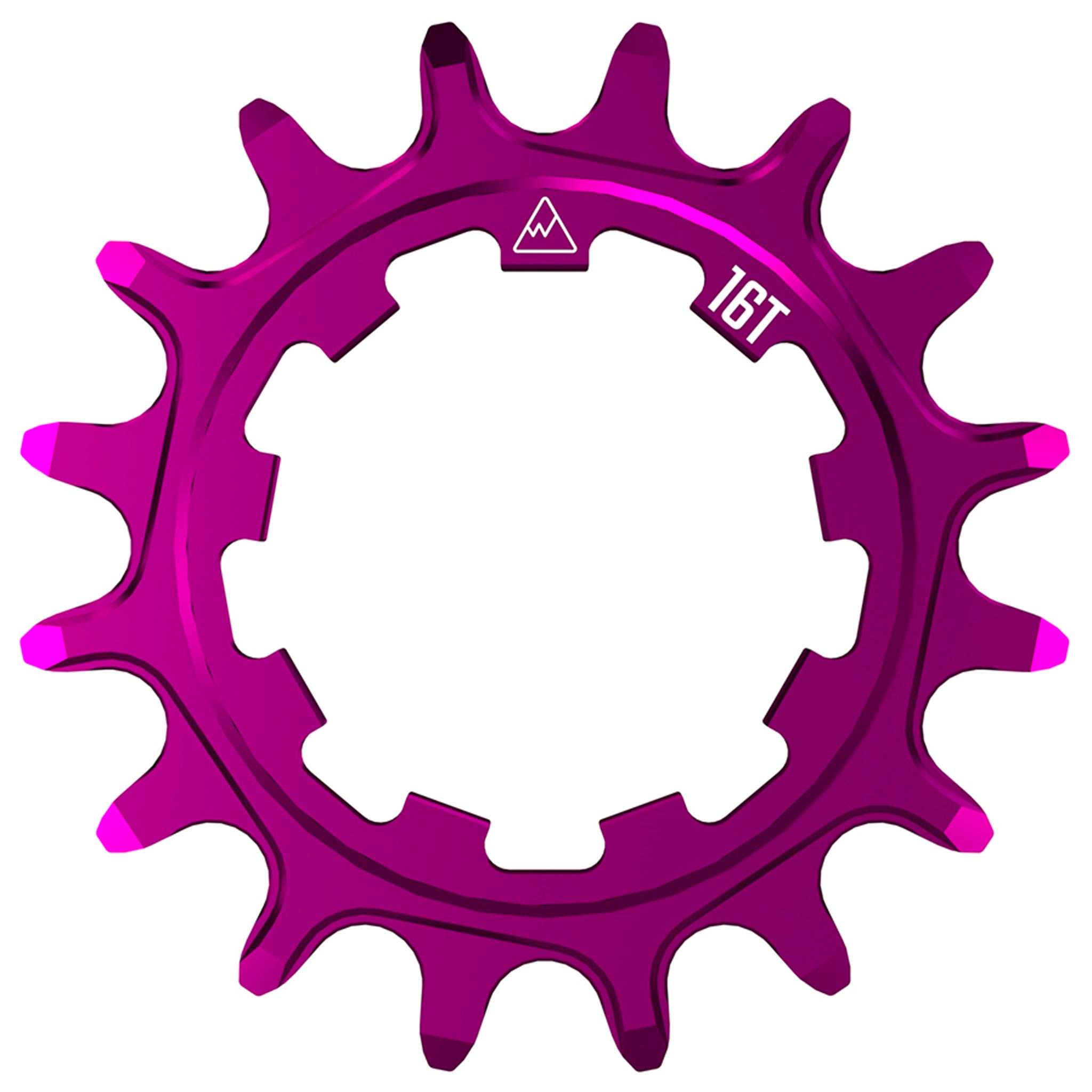 Wheels Manufacturing SOLO-SPEED Cog - 16t Fits SOLO-SPLINE SOLO-XD kits Purple