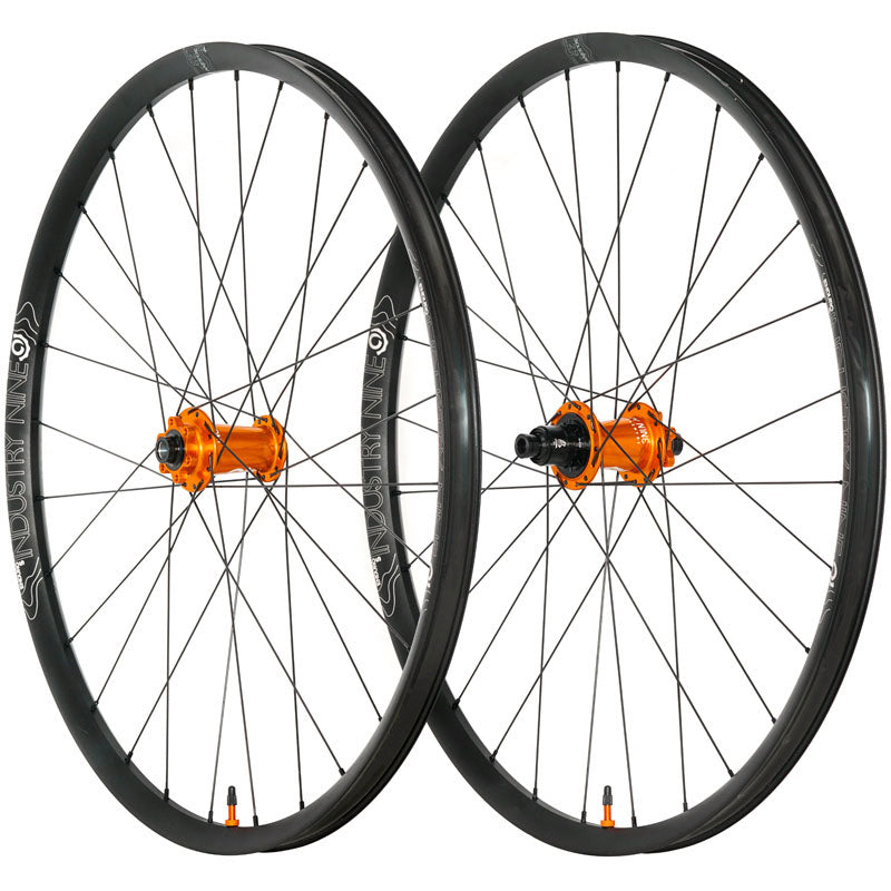 Industry Nine Enduro S Classic 29" Wheels 15x110/12x148 XD Orange